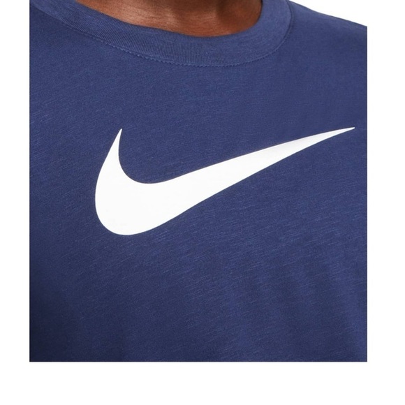 Nike Women's Blue Dry Logo Training T-Shirt blue size S - Picture 4 of 9